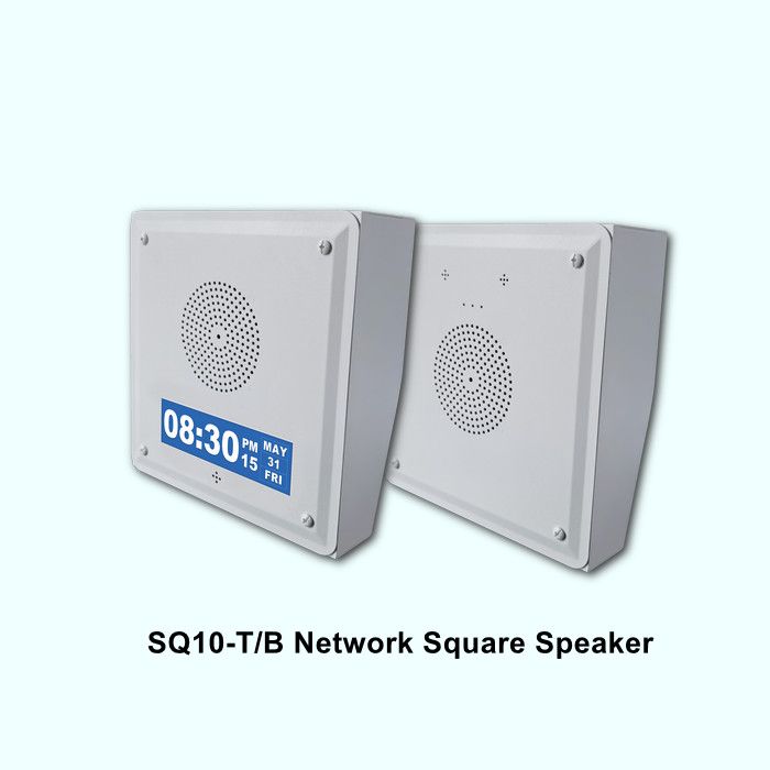 ZYCOO SQ10 Series Network SIP Talkback Speakers with LCD