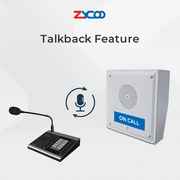 ZYCOO SQ10 Series Network SIP Talkback Speakers with LCD