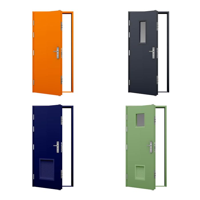 High Security Steel Door