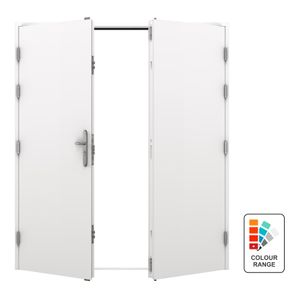 Double Steel Door (Security)