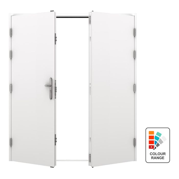 Double Steel Door (Security)