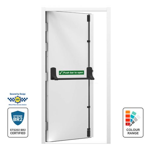 Secured by Design Fire Exit Door (SBD)