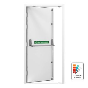 Security Fire Exit Door