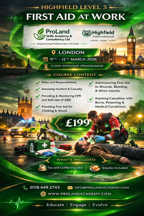 Highfield Level 3 First Aid at Work