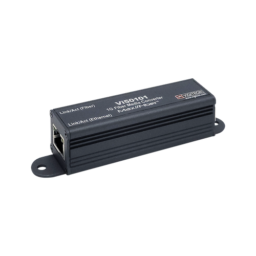 Vi50101 | Single Port Mini PoE Powered 1G Fiber Media Converter