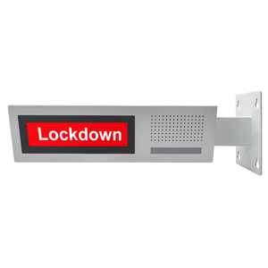 ZYCOO IPS-M1-D2 Dual-Sided SIP Multi-Info Speaker with Strobe & LCD