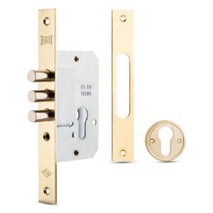 Kale Safety Mortise Lock With Cylinder: 189 3M