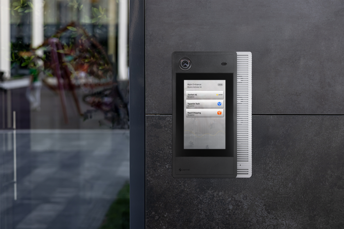 Zenitel Display Door (ZDD-1) – Effortless entrance, exceptional clarity.  