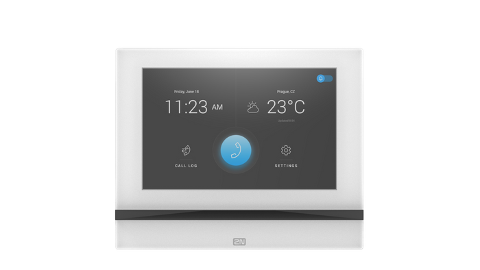 2N  Indoor View - answering unit with 7″ HD touchscreen