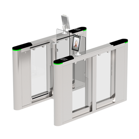 SBTL8033 [TD] High-performance swing barrier for Entrance Control with Body Temperature Measurement