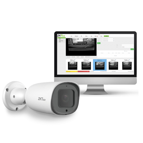 ZK-LPR Car ID: Our high-performance camera with embedded License Plate Recognition software