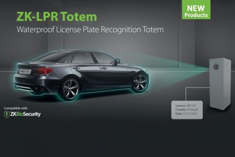 ZK-LPR Car ID: Our high-performance camera with embedded License Plate Recognition software