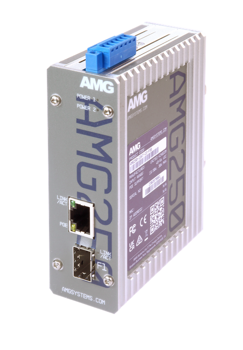 AMG250 Series Industrial Media Converters