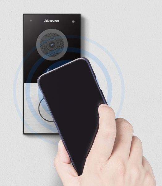 Akuvox - E12W Smart Doorbell with 1 Call Button