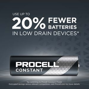 Procell Alkaline Constant Power AA
