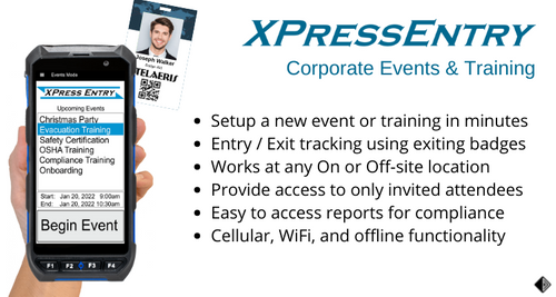 XPressEntry - Corporate Events & Training