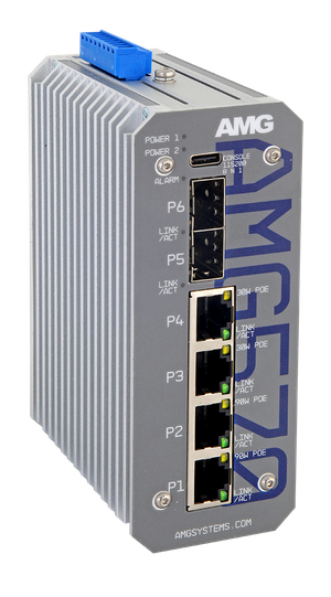 AMG570 Compact Industrial Managed Ethernet Switch