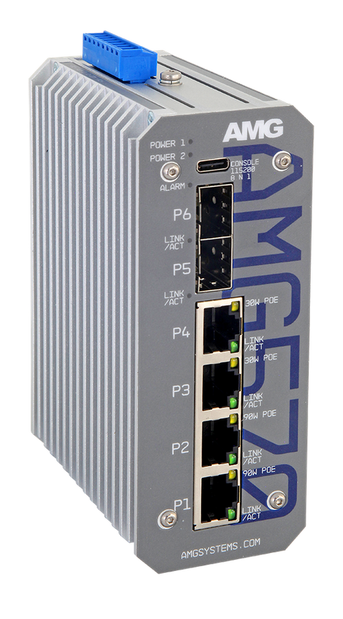 AMG570 Compact Industrial Managed Ethernet Switch