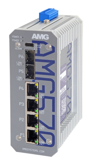 AMG570 Compact Industrial Managed Ethernet Switch