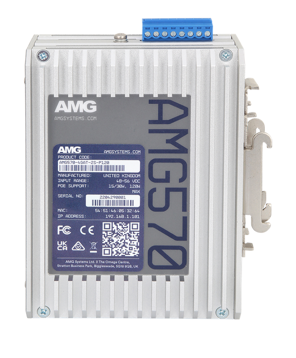AMG570 Compact Industrial Managed Ethernet Switch