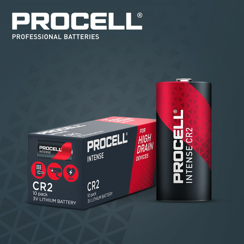 Procell Intense High Power Lithium CR2, 3v