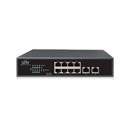 Uniview Gigabit POE Switch (8 PORTS, 2 UPLINKS)