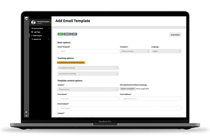 Phishing Attack Simulator