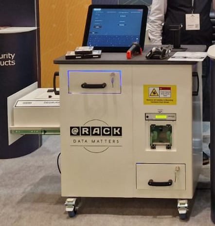 AT-RACK Mobile Data Destruction System (MDDS)