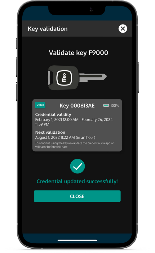 Mechatronic keys managed from the cloud