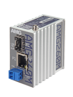 AMG260M 'The Worlds Smallest 9oW PoE Media Converter'