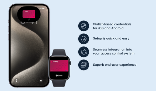 Enterprise access with Apple Wallet support