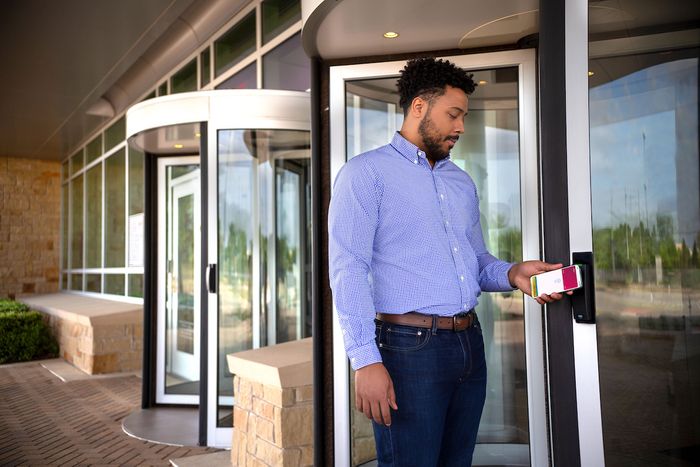 Enterprise access with Apple Wallet support