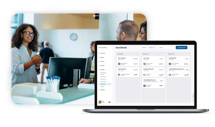 Visitor management system by Sharry