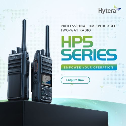 HP5 Professional DMR Portable Two-way Radio