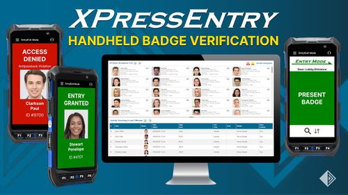 XPressEntry — Handheld Badge Verification