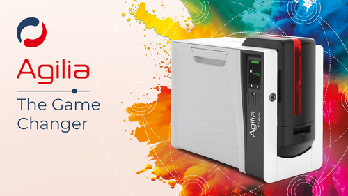 Agilia Retransfer card printer