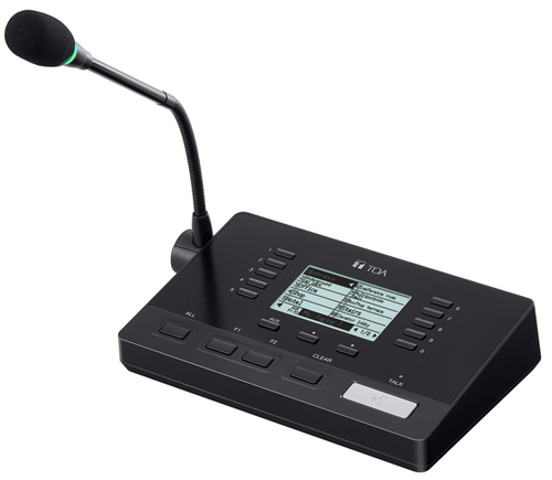 RM-500 Paging Microphone with LCD Screen