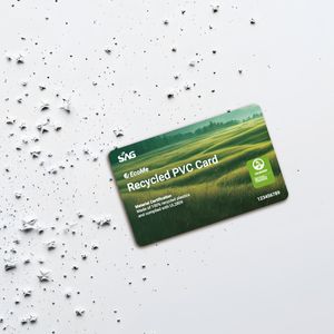 ?EcoMe?Recycled PVC Card
