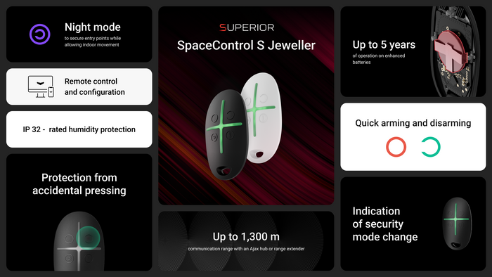 Superior SpaceControl Jeweller