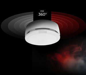 Wireless LuNAR FireWatch - Combined Smoke, Heat & PIR
