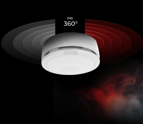 Wireless LuNAR FireWatch - Combined Smoke, Heat & PIR