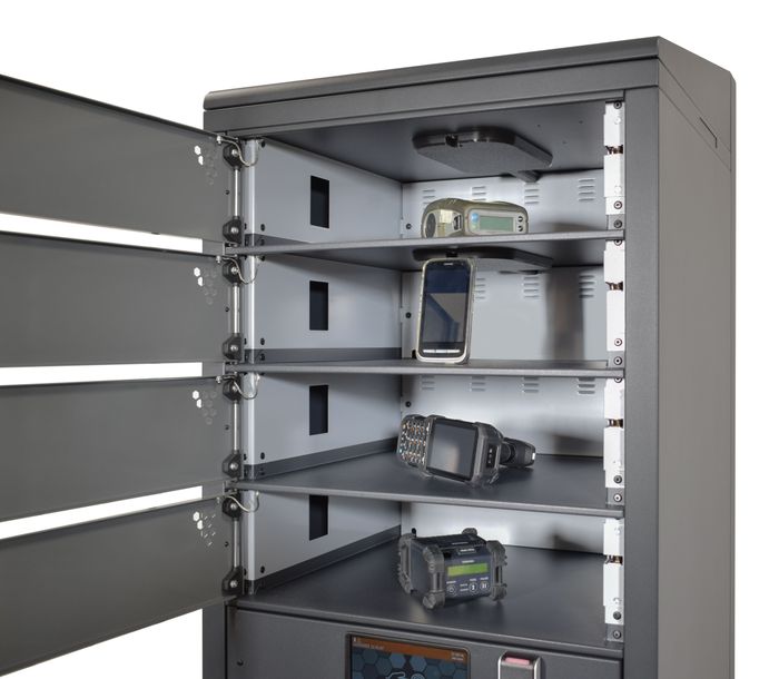 Traka's new superior asset detection locker