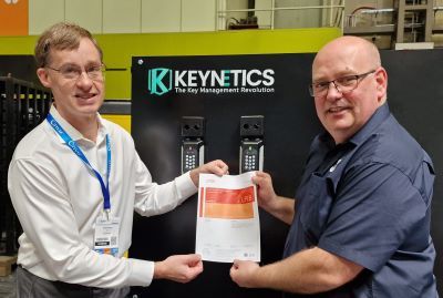 Keynetics’ SentriGuard key safe achieves an unrivalled key safe security rating from LPCB