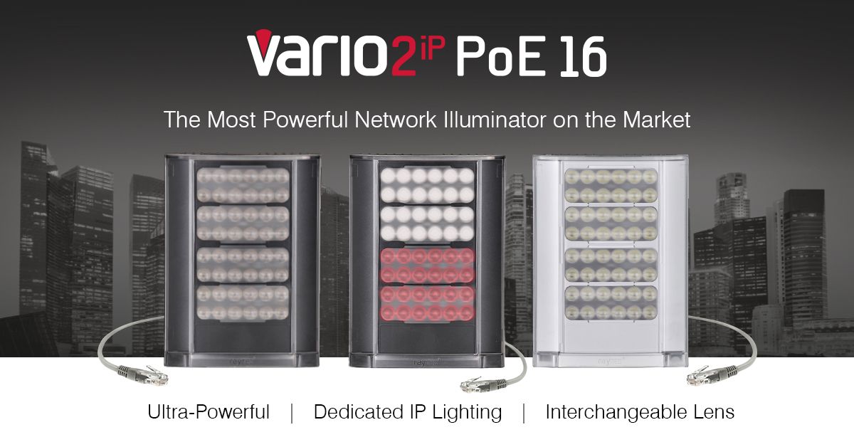 Raytec’s VARIO2 IP PoE 16