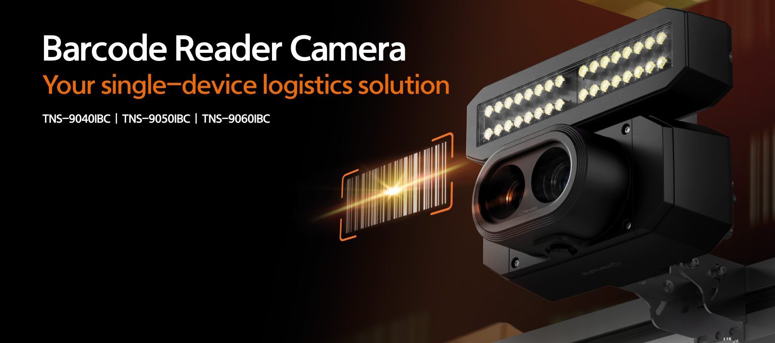 Hanwha Vision launches Dual-Lens Barcode Reader Camera for logistics in industry first