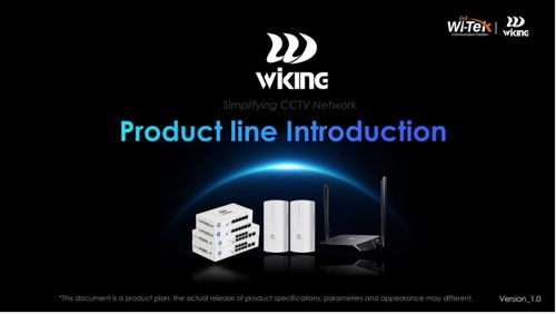 Simplify Your CCTV Network with WIKING, our newly launched product line