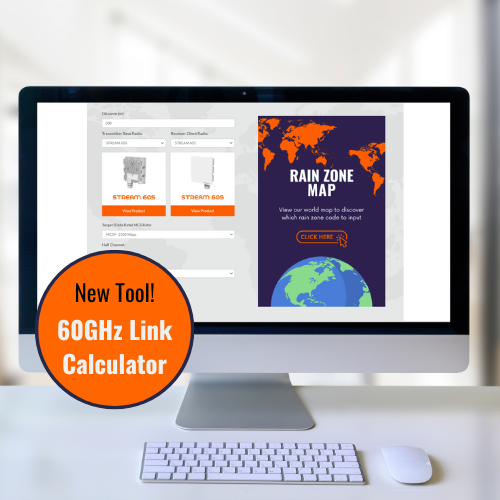 Simplify and Optimise Your Long-Distance Wireless Planning With our New 60GHz Link Budget Calculator