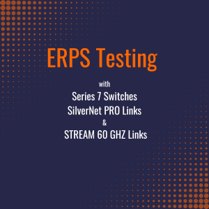 Conducting ERPS Testing with SilverNet and Redvision Equipment.