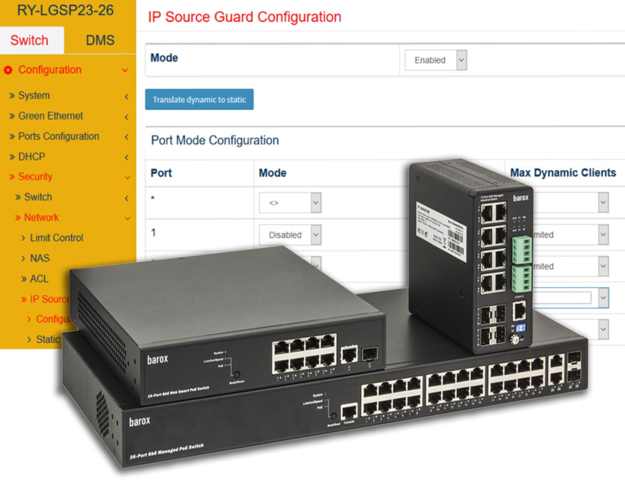 barox introduce ‘Smart Sticky' Enterprise-class network security