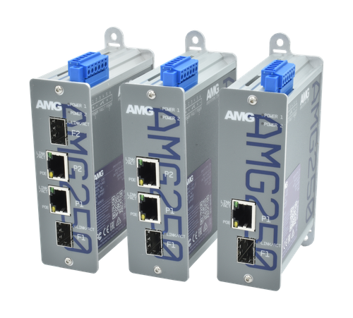 AMG launch the AMG250 Series range of cost-effect & compact industrial media converters